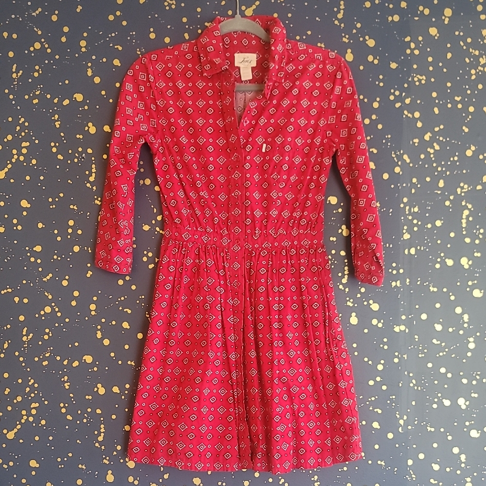 Levi's Red Printed Shirtwaist Dress